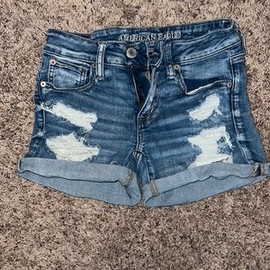American eagle denim shorts